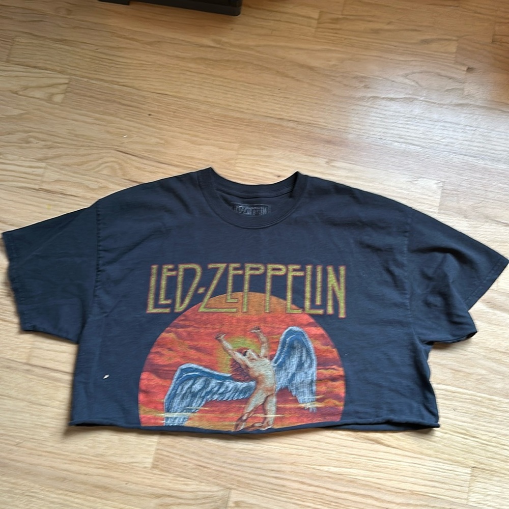 Led Zeppelin Crop Tee